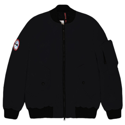 Женская куртка BOMBER из натурального гусиного пуха