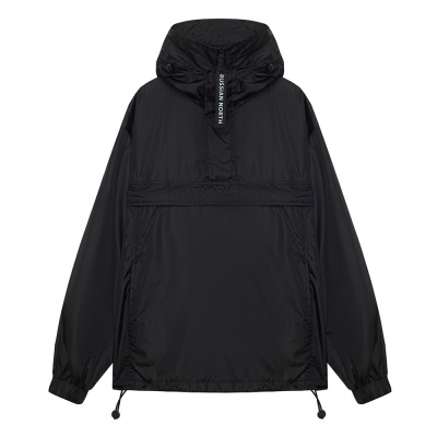 куртка мужская ANORAK от ветра и дождя Черный