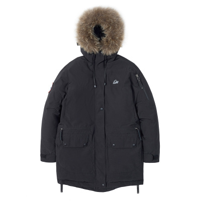Женская парка POLARIS для суровой зимы. Цвет: Черный
