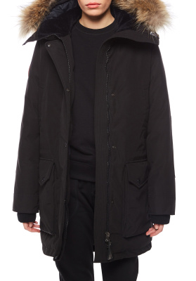 CHILL - легкая женская парка для городской зимы Черный