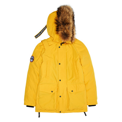 CHILL - универсальная и легкая мужская зимняя парка. Цвет: Желтый