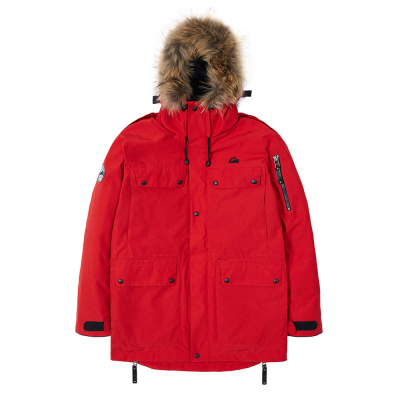 Мужская зимняя парка POLUS. Город + Экспедиции. Цвет: Красный