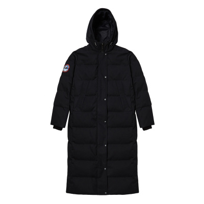 Длинное пуховое женское пальто MATE. Цвет: Черный