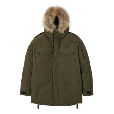 Мужская зимняя парка POLUS. Город + Экспедиции. Цвет: Хаки