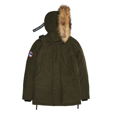 CHILL - универсальная и легкая мужская зимняя парка. Цвет: Хаки