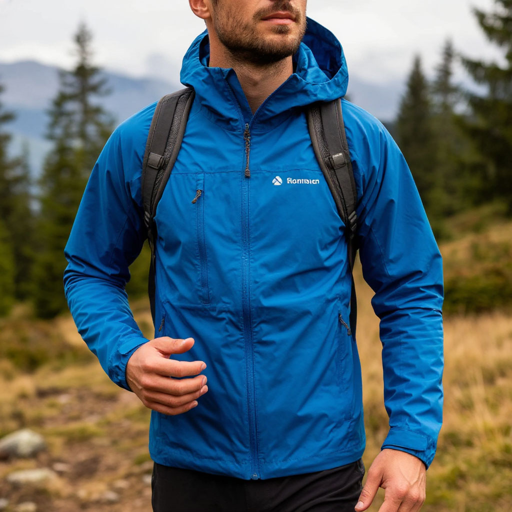 Куртка для похода в горы, бега или активного отдыха Куртка для похода в горы, бега или активного отдыха