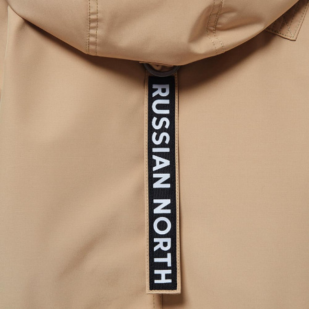 Женская куртка ORA, защита от ветра и дождя. Цвет: Бежевый