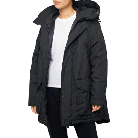 Женская черная парка Beluga