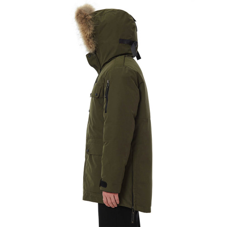 Мужская зимняя парка POLUS. Город + Экспедиции. Цвет: Хаки