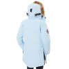 Женская парка POLARIS для суровой зимы. Цвет: Голубой