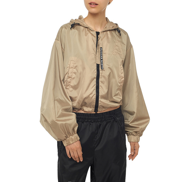 CROP куртка женская демисезонная Бежевый