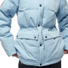 Стеганая пуховая женская куртка GAZ Голубой