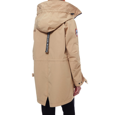 Женская куртка ORA, защита от ветра и дождя. Цвет: Бежевый