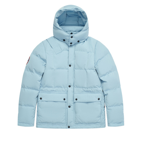 Стеганая пуховая женская куртка GAZ Голубой