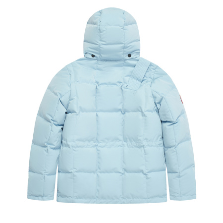 Стеганая пуховая женская куртка GAZ Голубой