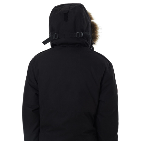 Мужская зимняя парка POLUS. Город + Экспедиции. Цвет: Черный
