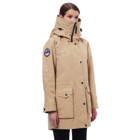 Женская куртка ORA, защита от ветра и дождя. Цвет: Бежевый