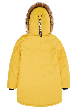 CHILL - легкая женская парка для городской зимы. Цвет: Желтый