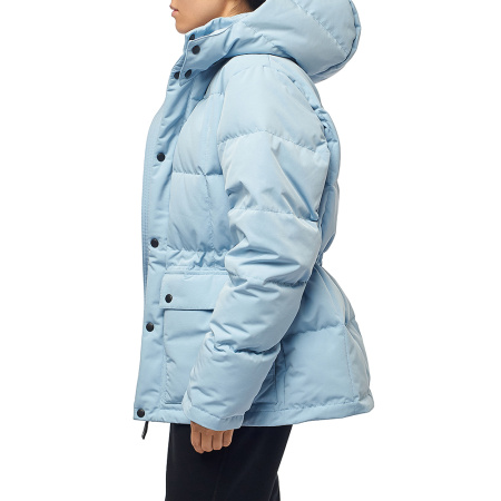Стеганая пуховая женская куртка GAZ Голубой