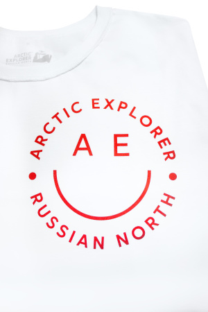 Лонгслив из хлопка unisex Белый