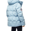 Стеганая пуховая женская куртка GAZ Голубой