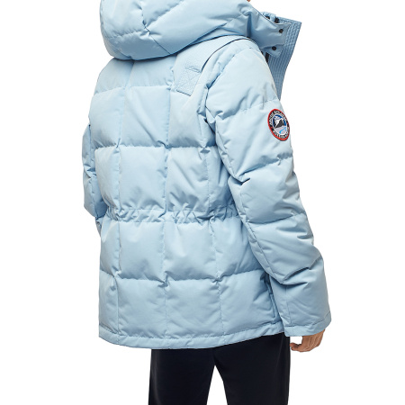 Стеганая пуховая женская куртка GAZ Голубой