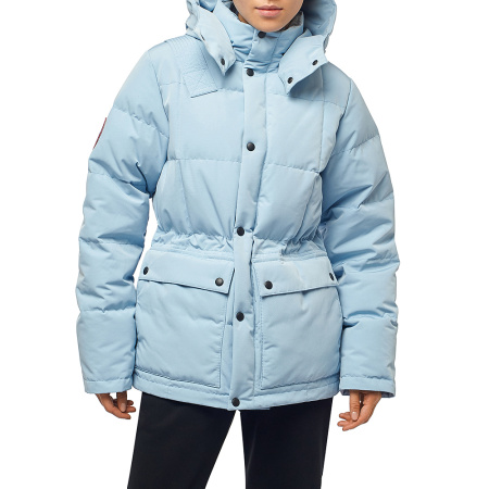 Стеганая пуховая женская куртка GAZ Голубой