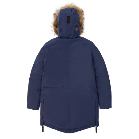 Женская парка POLARIS для суровой зимы. Цвет: Синий