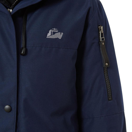 Женская парка POLARIS для суровой зимы. Цвет: Синий